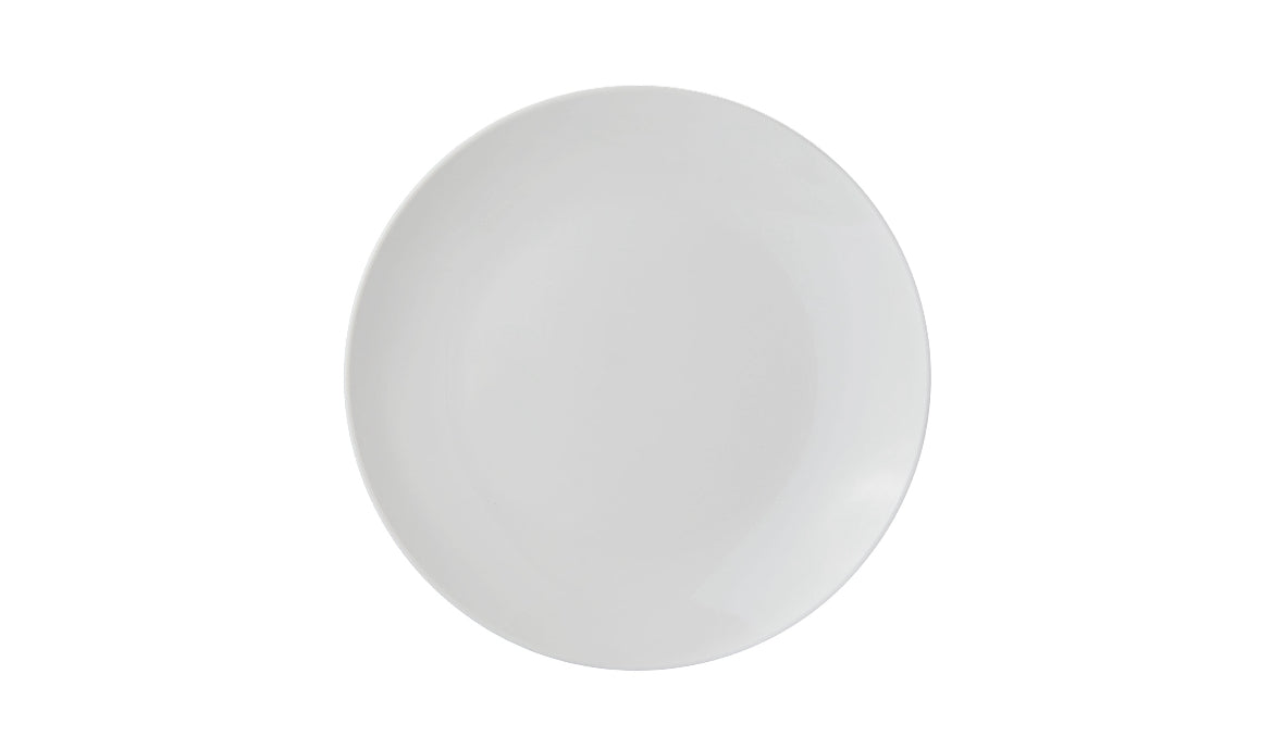 White ceramic plate